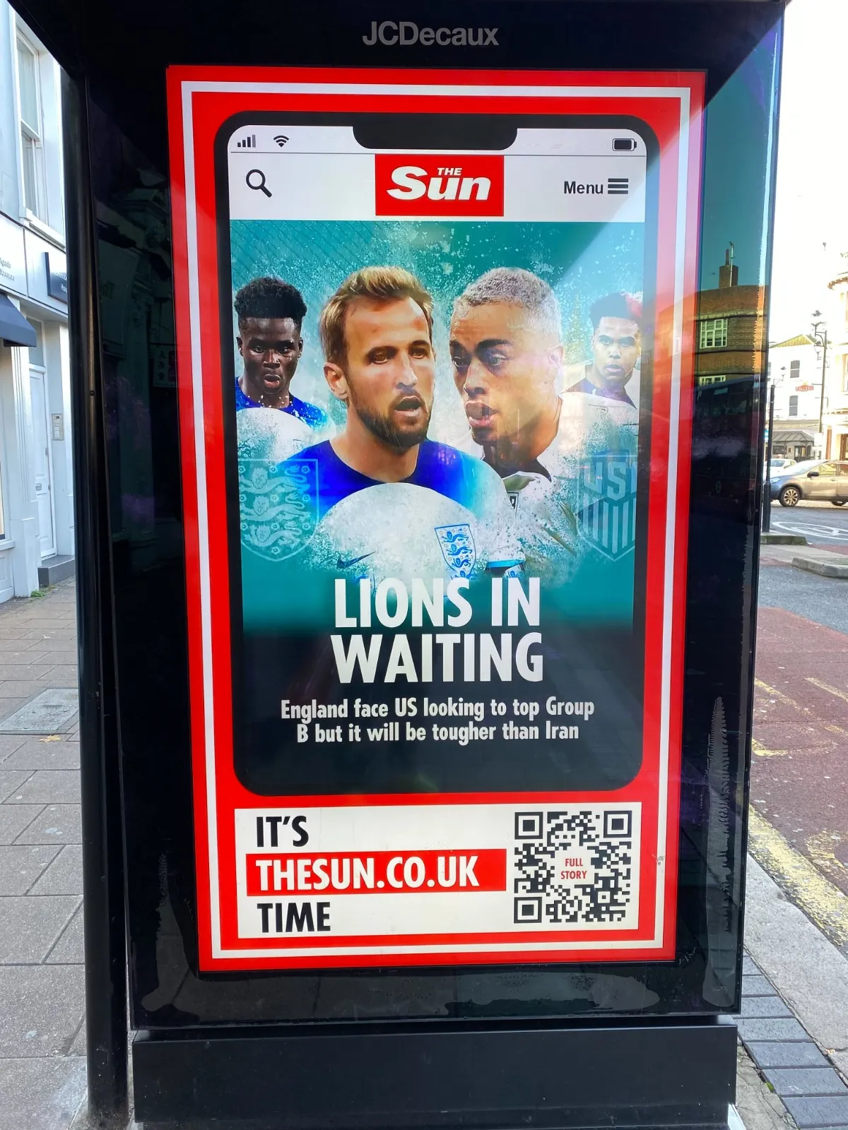 The Sun — World Cup DOOH, image 1
