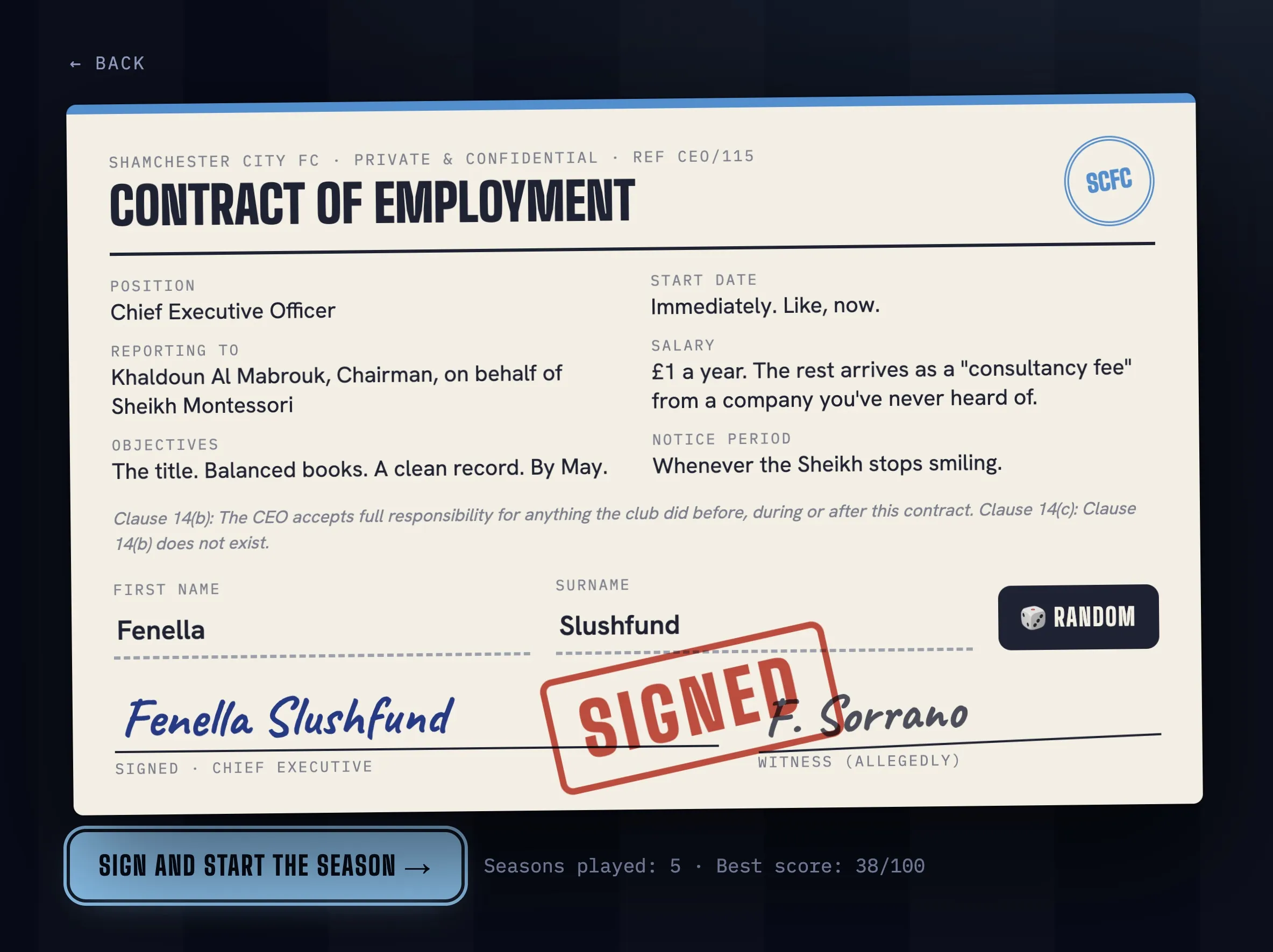 Personal project — The Charge Sheet, image 2