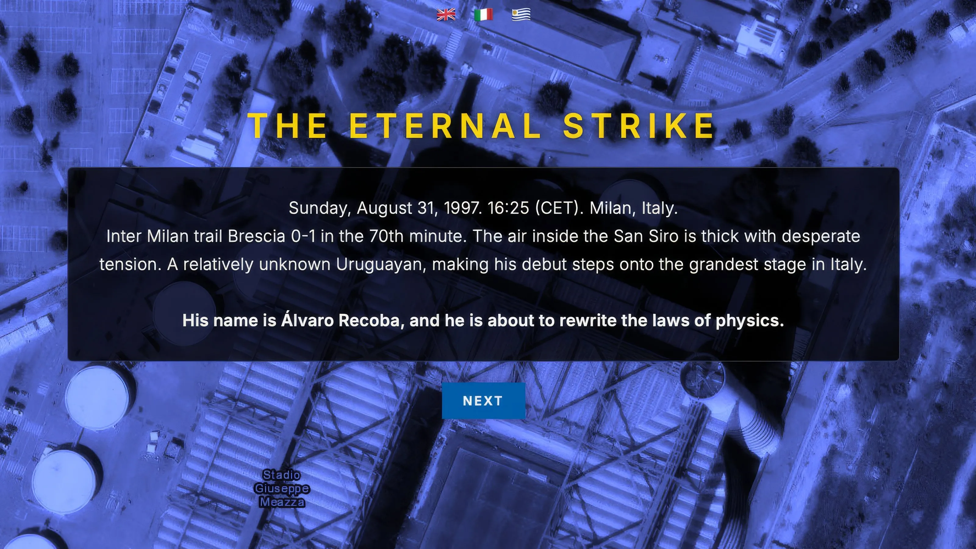 Personal project — The Eternal Strike