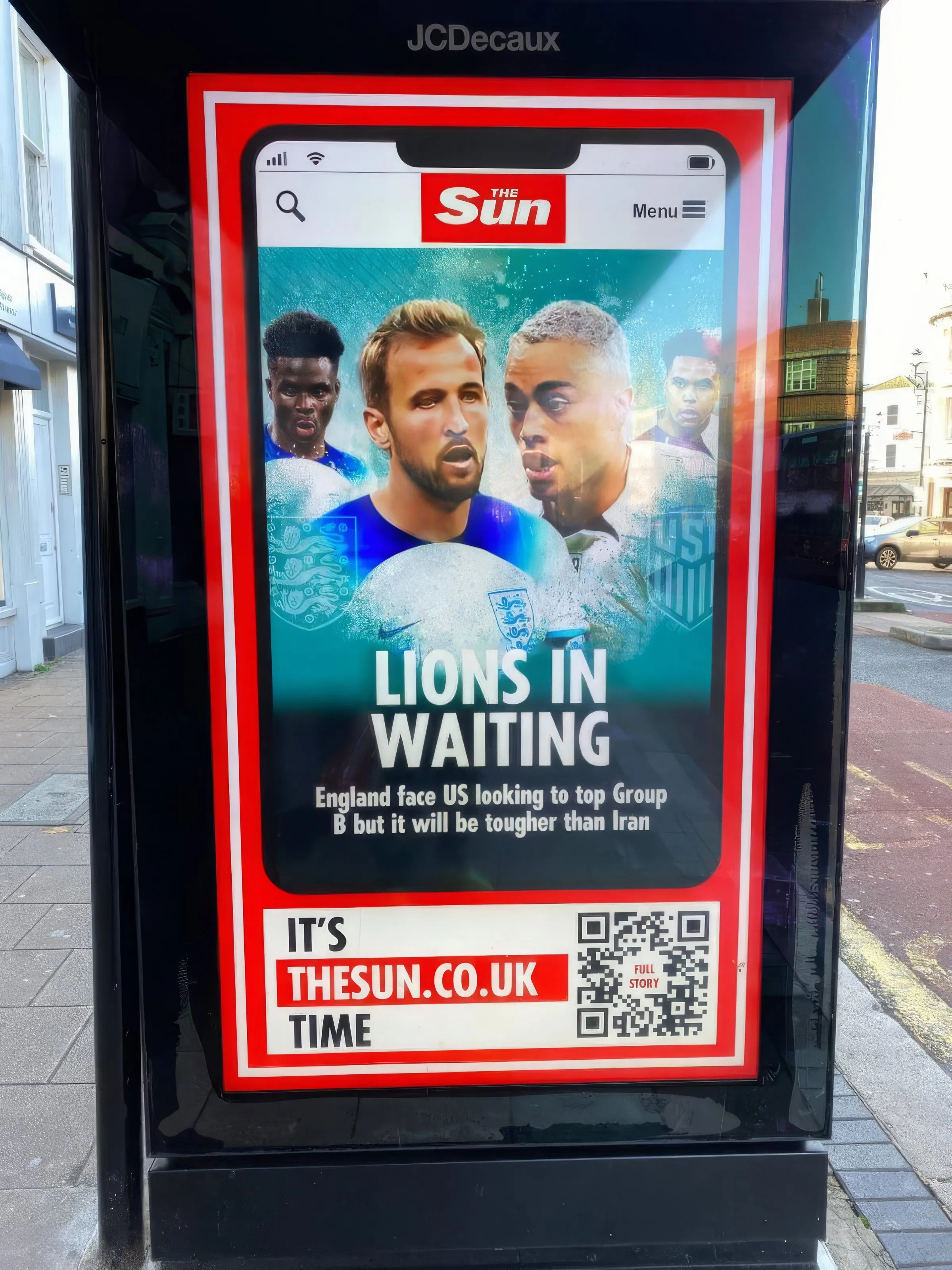 The Sun — World Cup DOOH